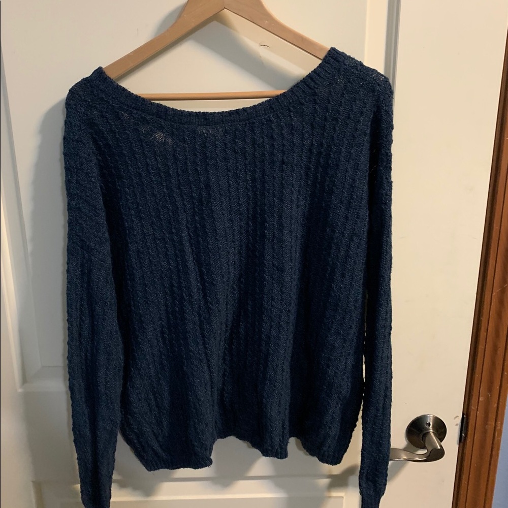Blue sweater